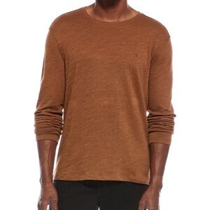 John Varvatos men's Leo Slub Crewneck Shirt